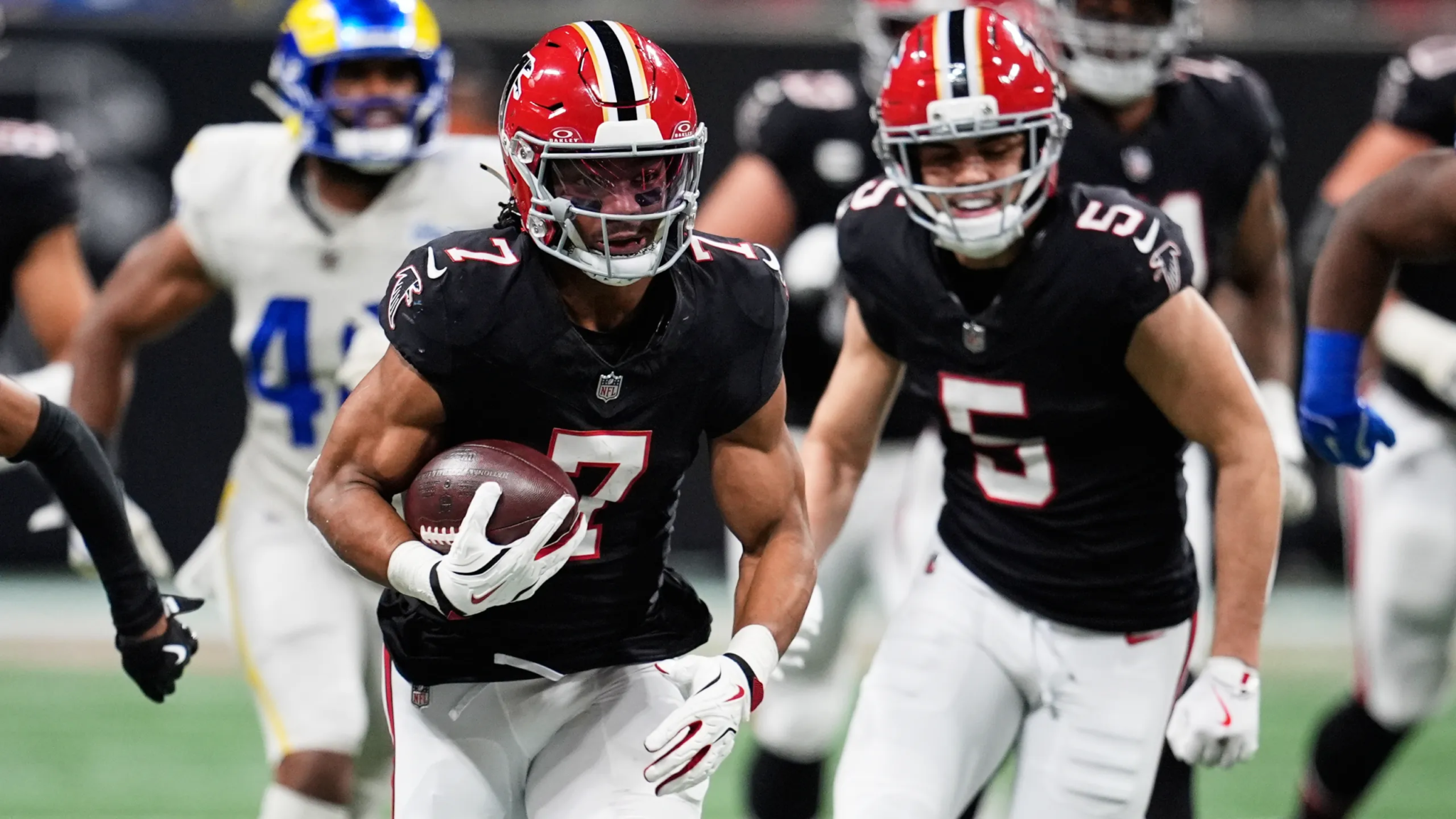 Falcons, Bijan Robinson Run Over Rams in Week 17 Monday Night Football Win