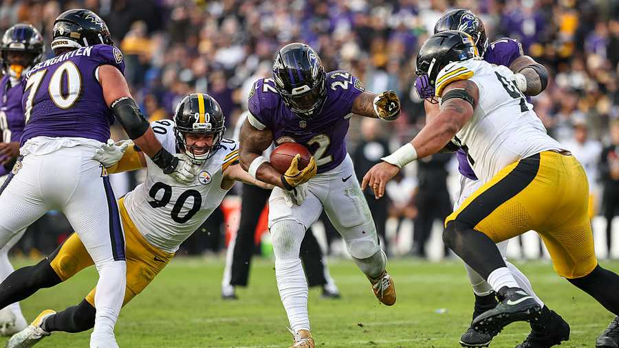 Steelers escape Ravens’ late push, win AFC North title