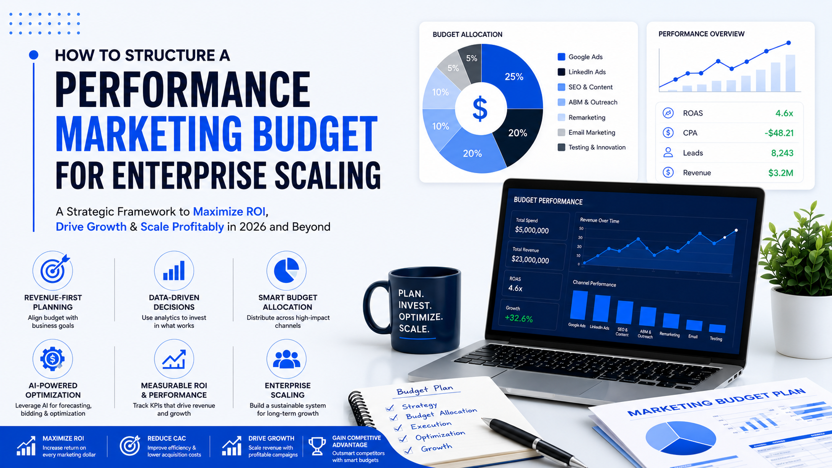 Performance Marketing Budget for Enterprise Scaling: 12 Proven Strategies to Boost ROI in 2026